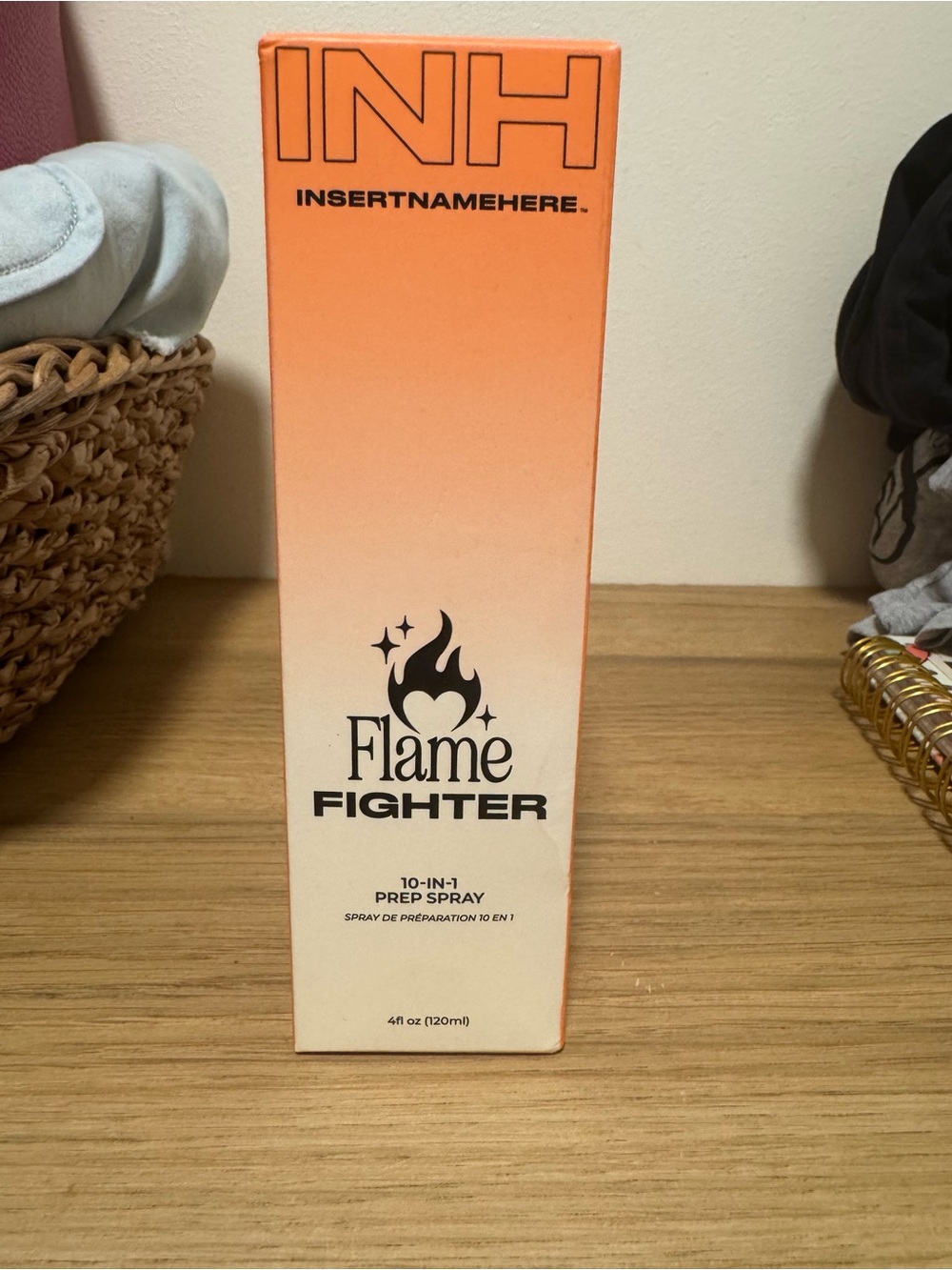 INH Flame Fighter Hair Prep 10 in 1 Spray NEW